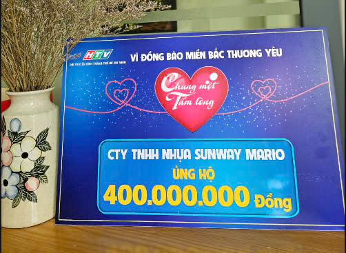 Support for Typhoon Relief in Northern Vietnam